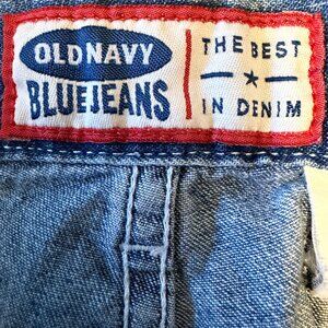 Old Navy Blue Jeans – Vintage Denim, Button Fly, Size 8